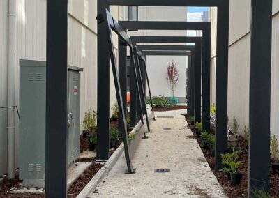HSC Constructions Outdoor living landscape gardening design, fittings, walk way construction with pergola 庭园 景观工程 | 庭园造景 | 庭院规划