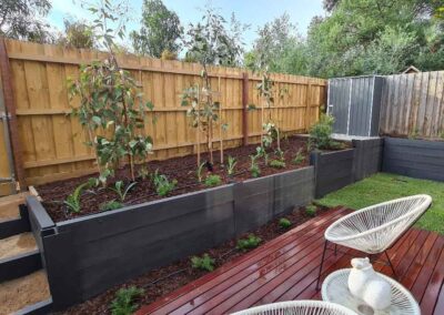 HSC Constructions Outdoor living Landscape gardening retaining wall constructions