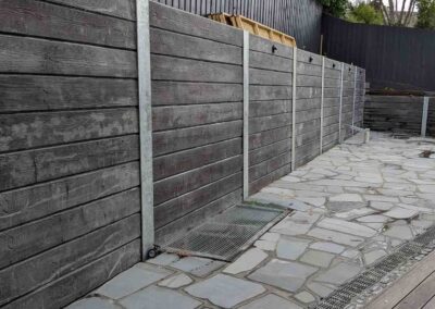 HSC Constructions Outdoor living Landscape gardening sleeper retaining wall constructions